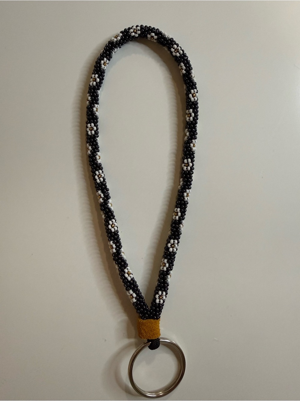 Beaded keychain